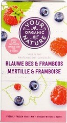 Blauwe bes&amp;framboos 250 gram Your organic nature