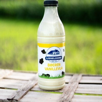 Vanille vla 1 liter (plastic)