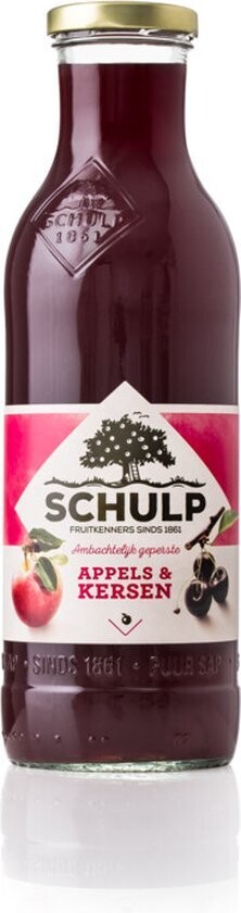 Schulp appels &amp; kersen sap 200ml