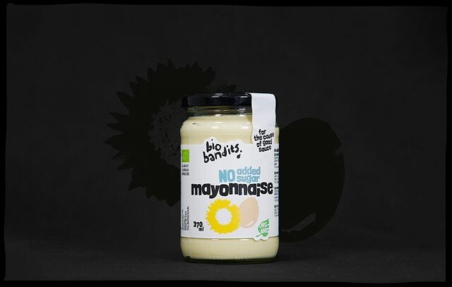 Mayonnaise no sugar BIO (biobandits uit Elst) 370 gram