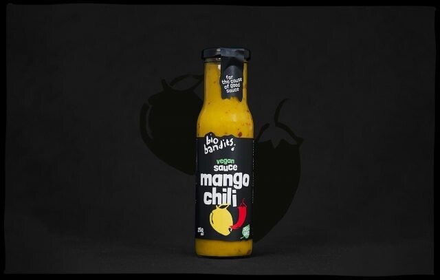 Mango chili saus BIO (biobandits uit Elst) 250ml