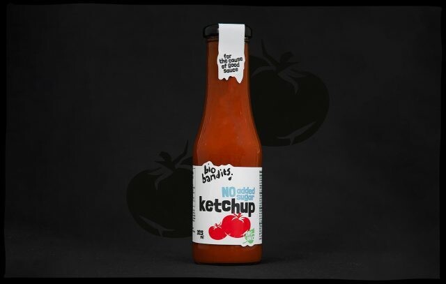 Ketchup no sugar BIO (biobandits uit Els)