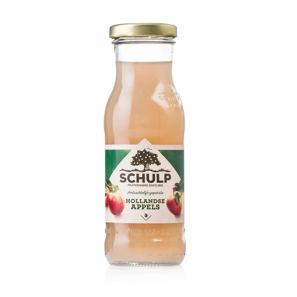 Schulp appelsap troebel 200 ml
