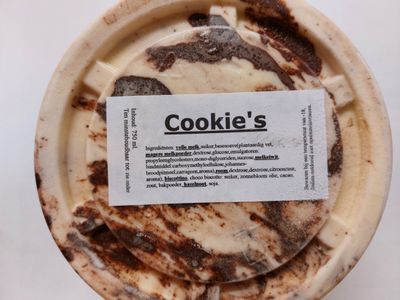 Cookie&#39;s ijs 750ml (ijshoeve Bosman)