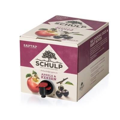 Schulp  saptap appels &amp; kersen 5 Liter