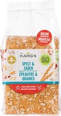 Bio crackers spelt&amp;zaden 200 gram