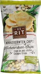 Kikkererwtenchips rozemarijn zak 75 gram