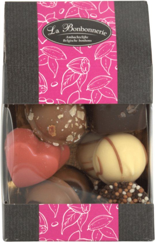 Lovely pink chocolade bonbons