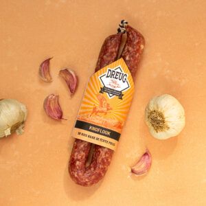 Dreug knoflook worst per stuk