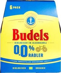 Radler 0,0% Budels per flesje ACTIE