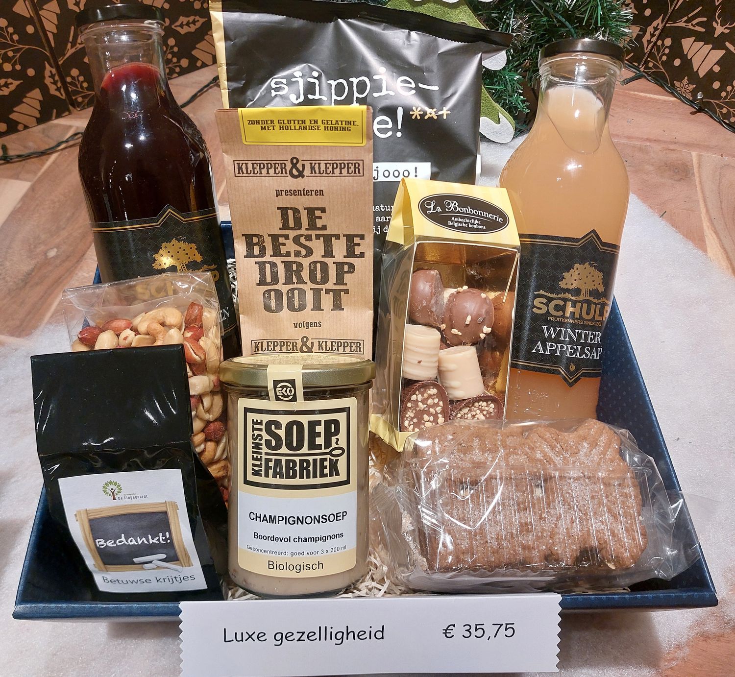 Cadeaupakket: Luxe gezelligheid(Alleen in de winkel verkrijgbaar indien de producten nog op voorraad zijn)