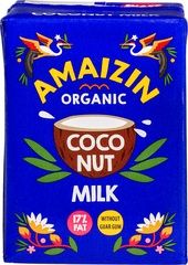 Kokosmelk 500ml (Amazin organic) Bio