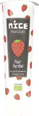 Knijp fruitijs puur aardbei NICE 60 ml