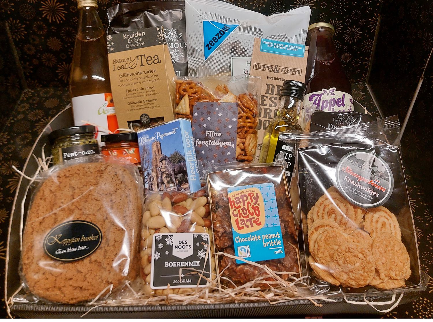 Cadeaupakket: Grote borrelpakket