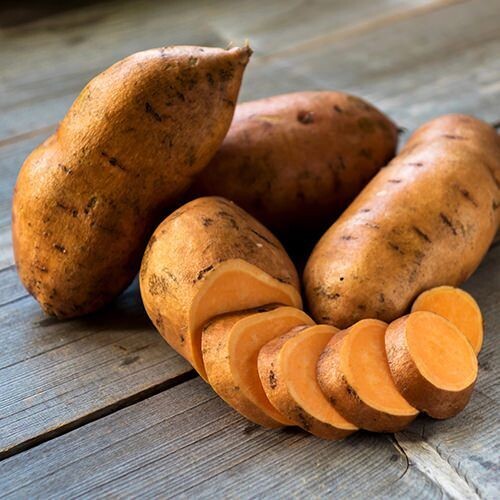 Zoete aardappelen ca 500 gram