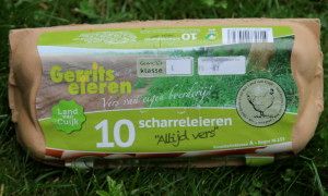 Eieren, vrije scharrel bruin L10 stuks Gerrits