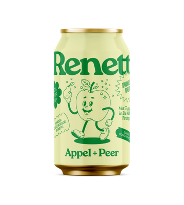 Renett appel+peer per blik (inclusief statiegel)