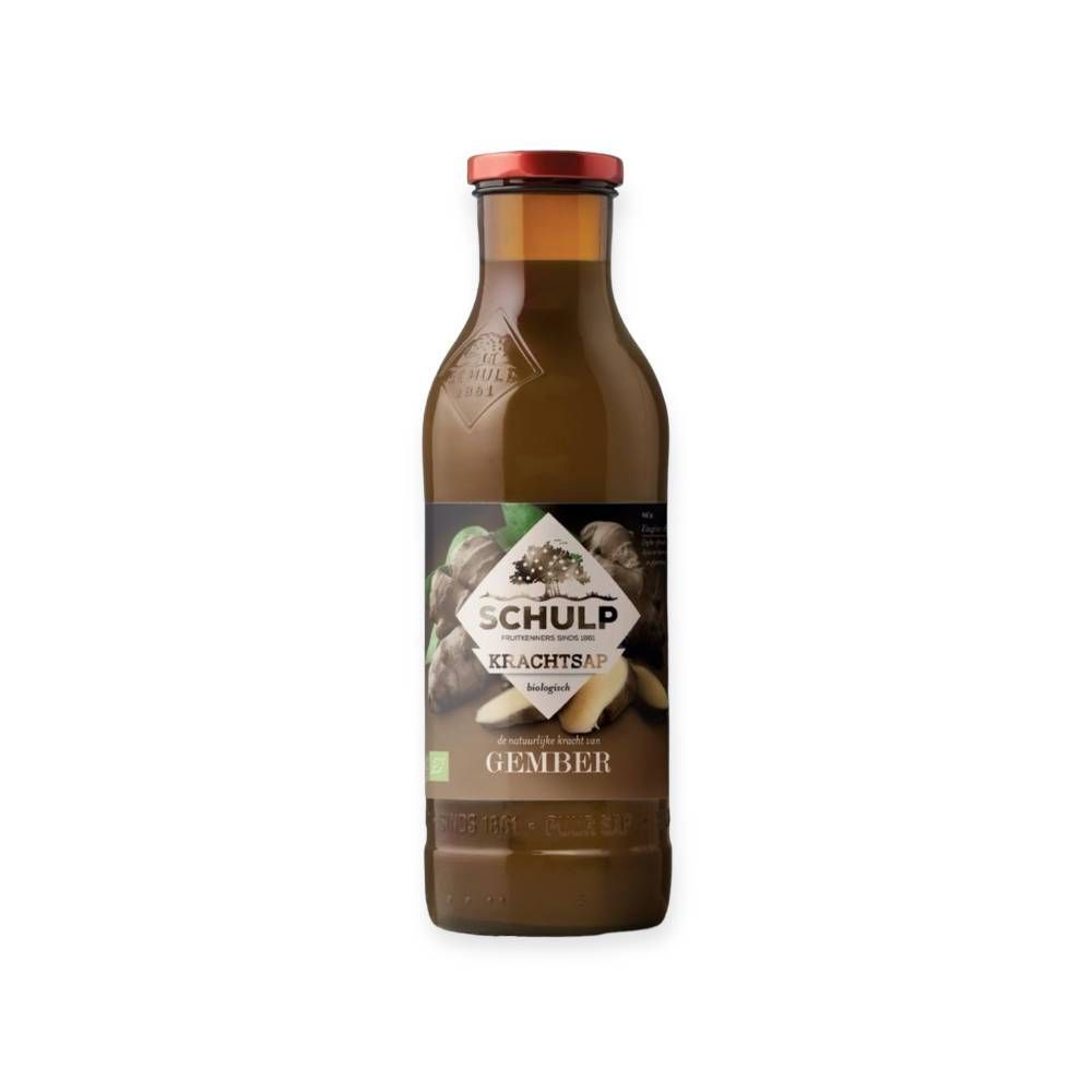 Schulp krachtsap gember 750ml