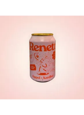 Renett appel+aardbei per blik (inclusief statiegeld