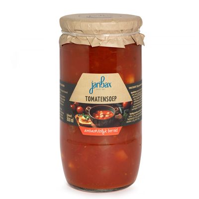 Tomatensoep gevuld met ballen 0,8L Jan Bax