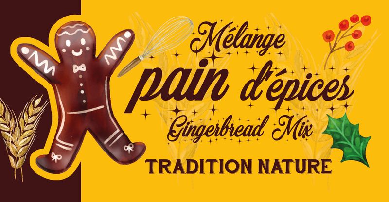 Mélange pain d'épice maison 75g | Presentation cartonnette
