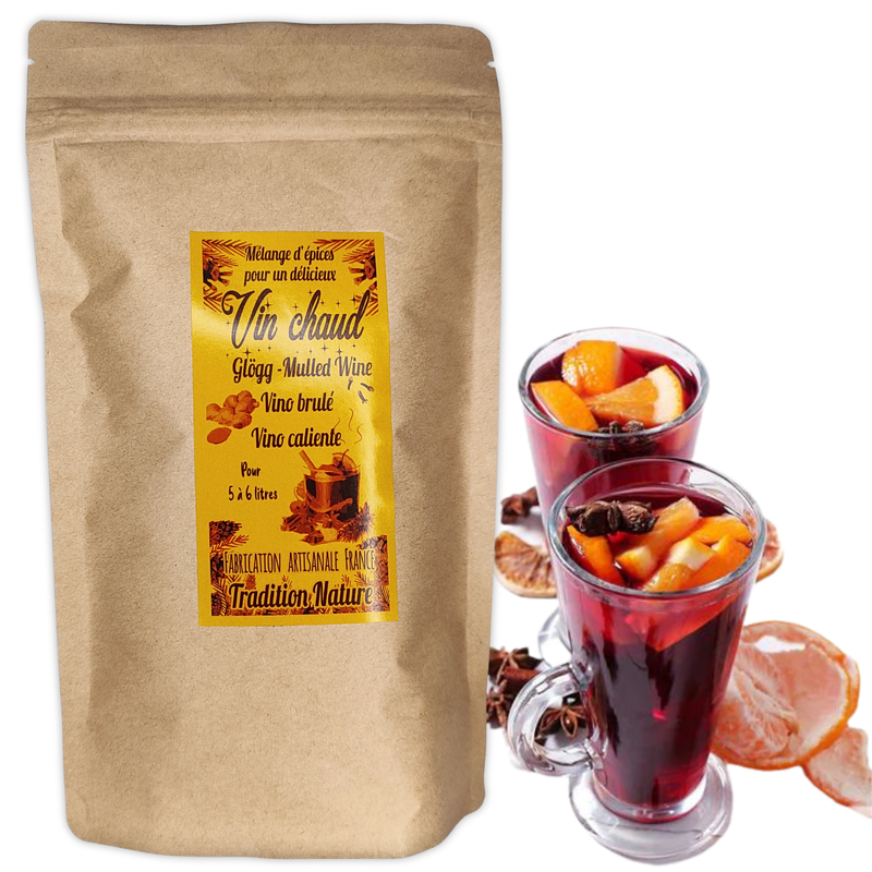 VIN CHAUD | Mélange d&#39;Epices pour 15 litres minimum [450 gr]