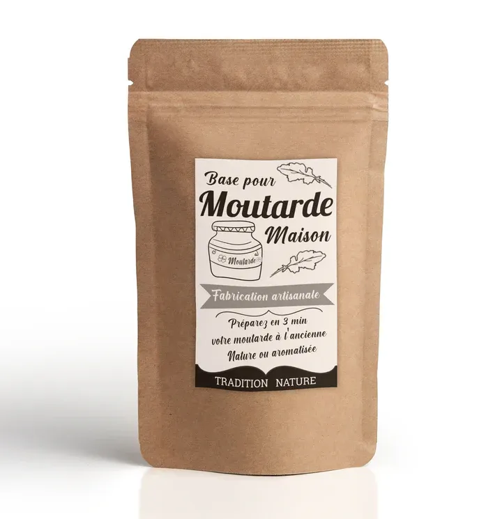 Base pour moutarde maison 100 g - lot de 10 | Sachet zippé