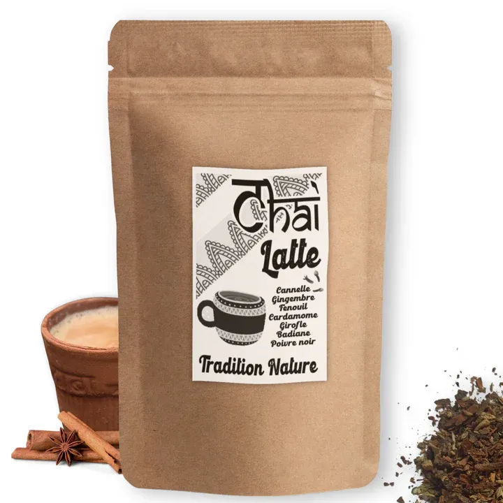 Epices Chai Latte Tchai Masala - vrac 500 g