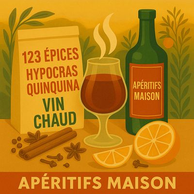 Epices pour apéritifs maison et vin chaud