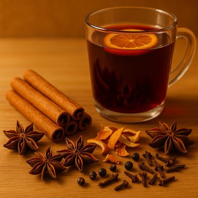 Epices pour apéritifs maison et vin chaud