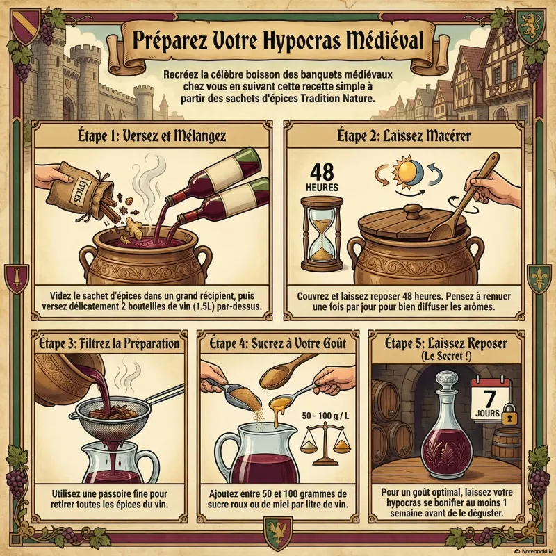 Hypocras CUBI | Mélange d'épices pour 5 à 6 litres - A l'unité