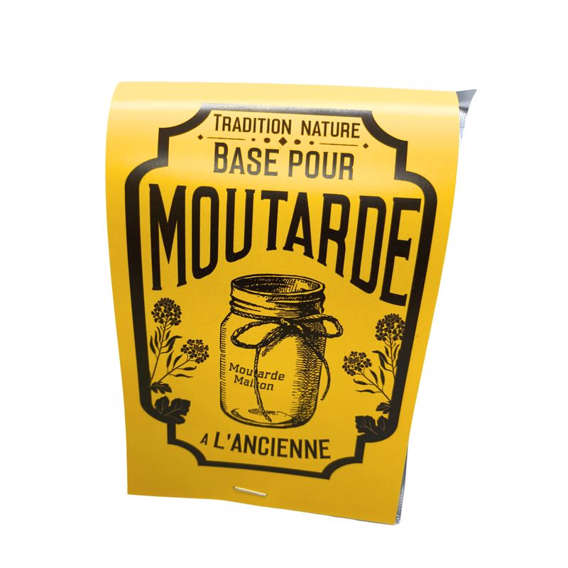 Base pour moutarde maison 50 g - Lot de 12 | Cartonnette