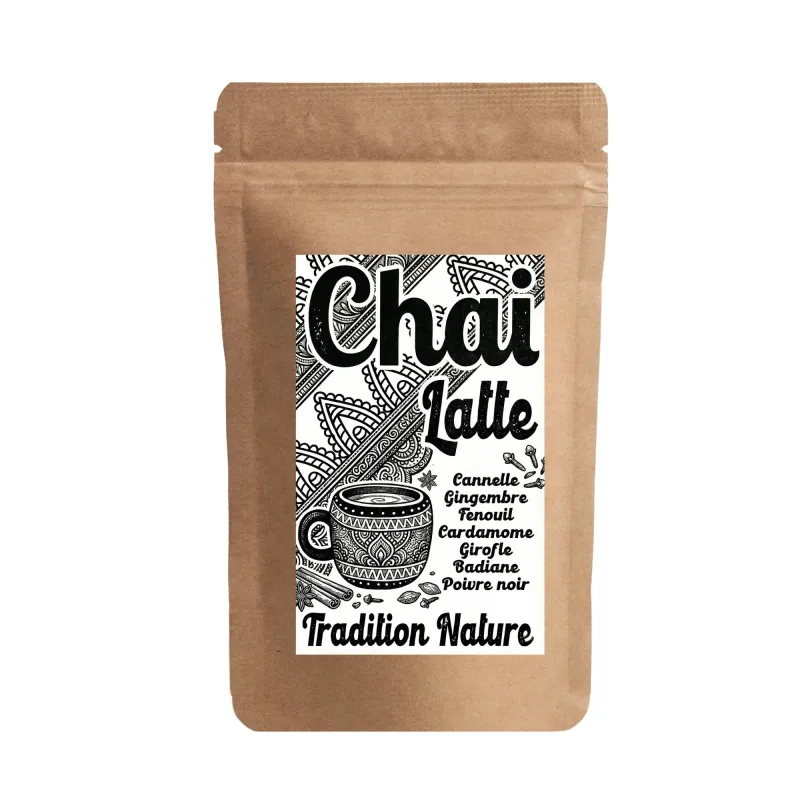 Epices Chai Latte Tchai Masala - vrac 500 g