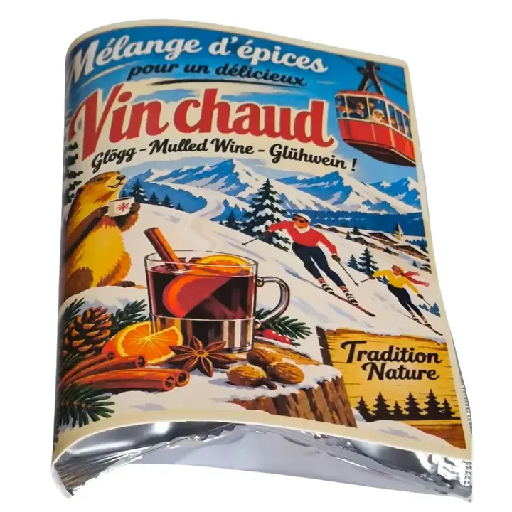 VIN CHAUD | Mélange d'Epices pour 2 litres minimum [50 gr] Livret carton