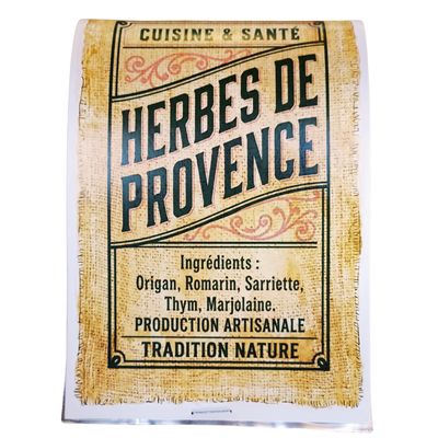 Herbes de Provence | Production artisanale | LOT DE 12 SACHETS