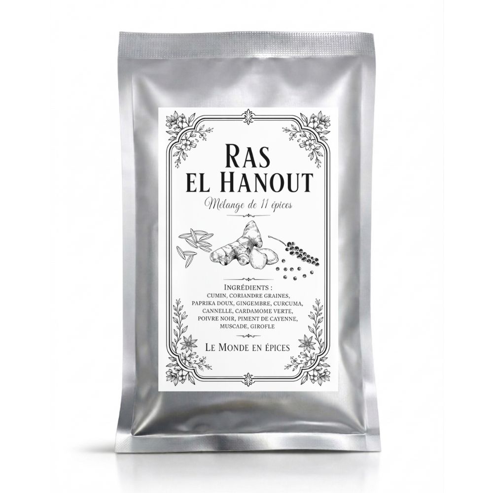 Ras el Hanout 35g — Recharge sachet argenté