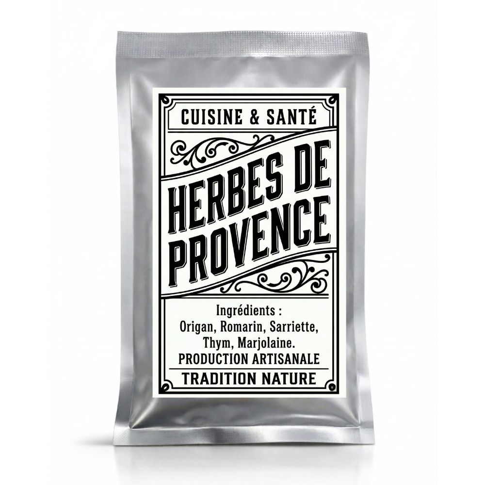 Herbes de Provence 15g — Recharge sachet argenté