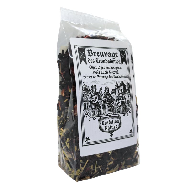 Breuvage des troubadours - Tisane digestive 100 g | Lot de 6
