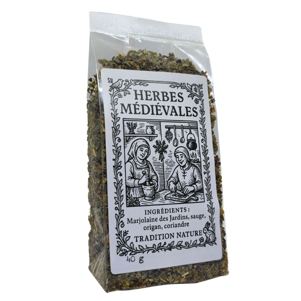 Herbes médiévales - Mélange d'herbes aromatiques et coriandre 40 g