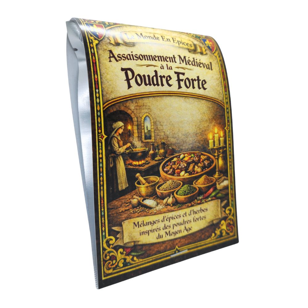 Assaisonnement à la Poudre Forte Médiévale | Lot de 12 Sachets 35 g