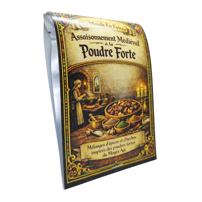 Assaisonnement à la Poudre Forte Médiévale | Lot de 12 Sachets 35 g