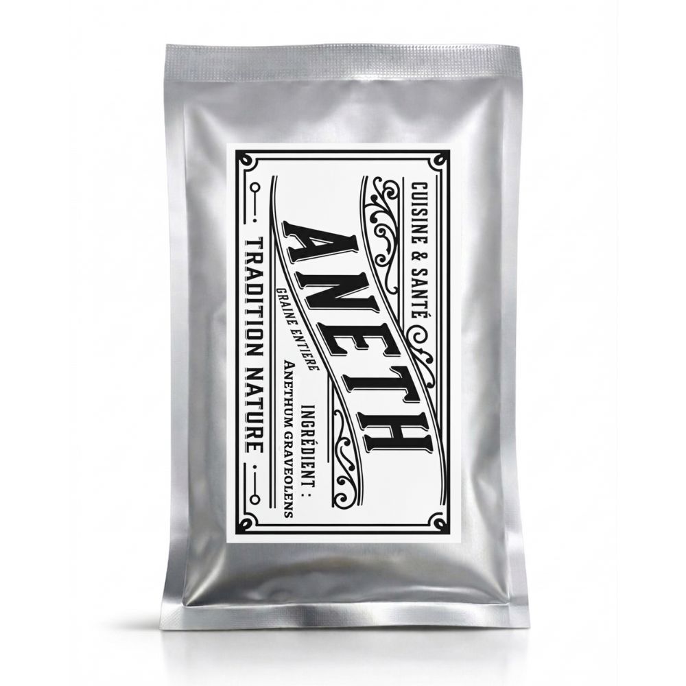 Aneth graines 35 g — Recharge sachet argenté