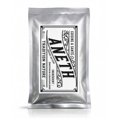 Aneth graines 35 g — Recharge sachet argenté