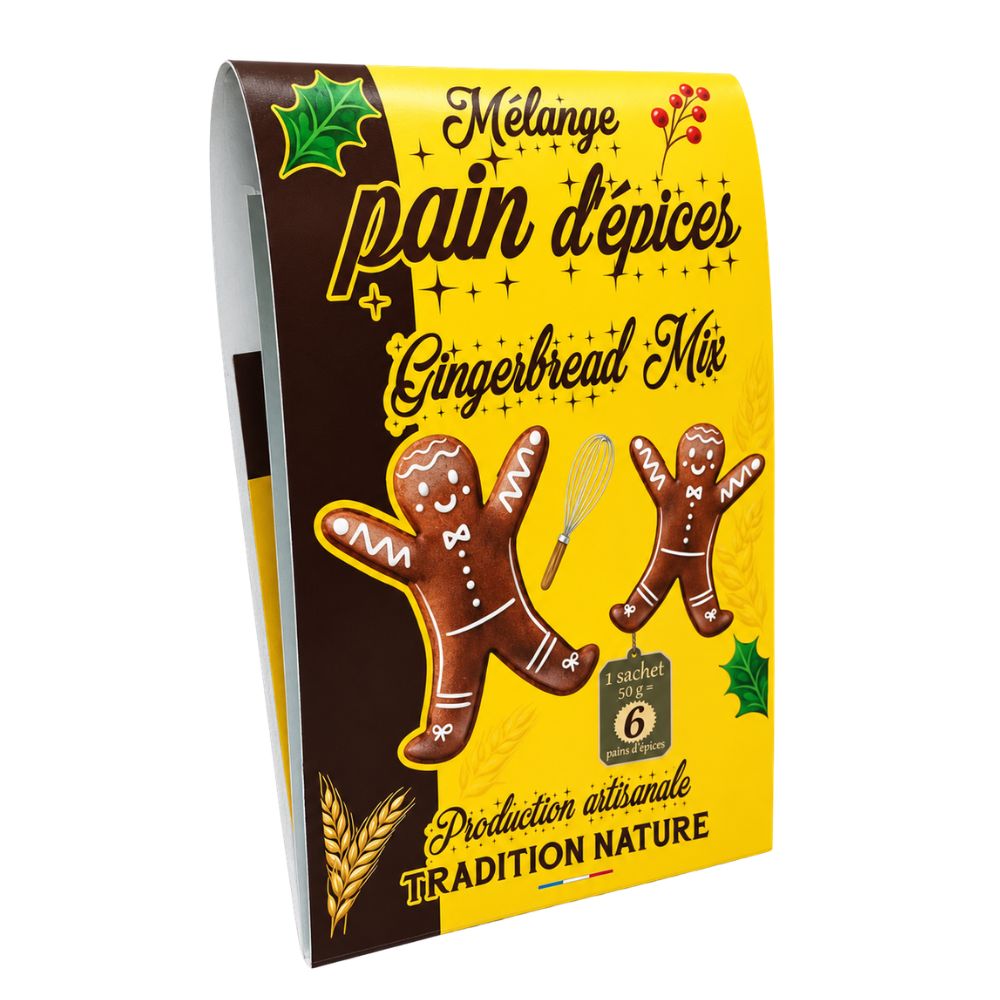 Mélange pain d'épice maison 50 g | Présentation cartonnette