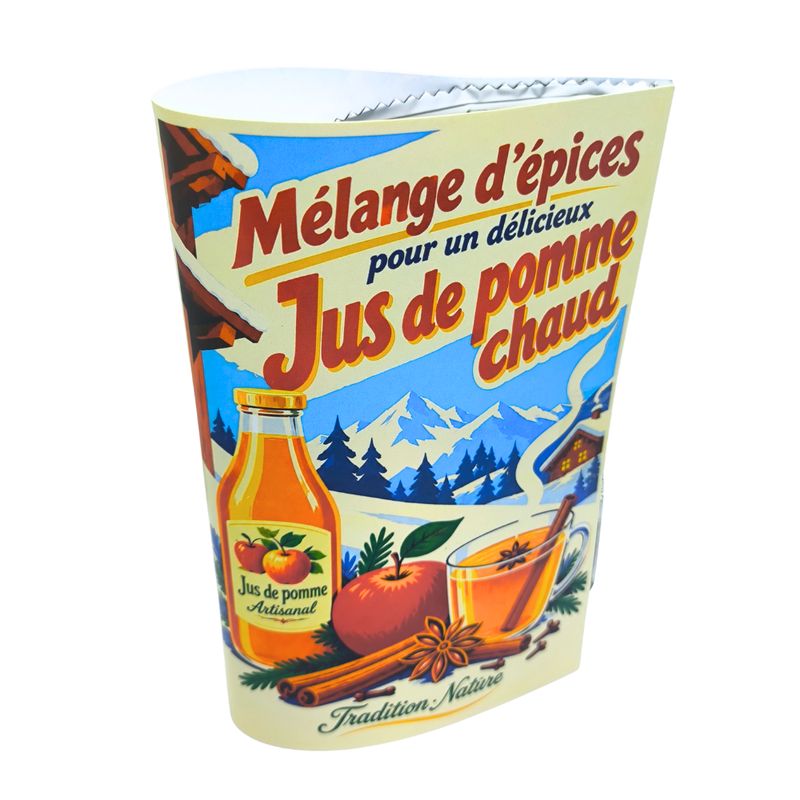 Jus de pomme chaud - Mélange d'Epices 50 g | lot de 10 sachets revente