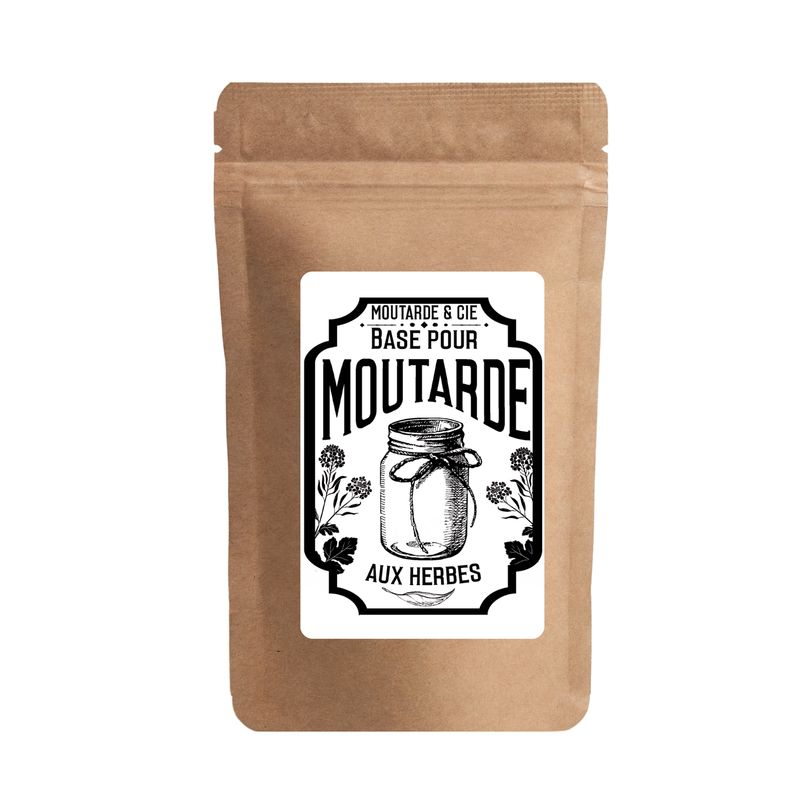 Moutarde maison aux herbes - Vrac 1 kg
