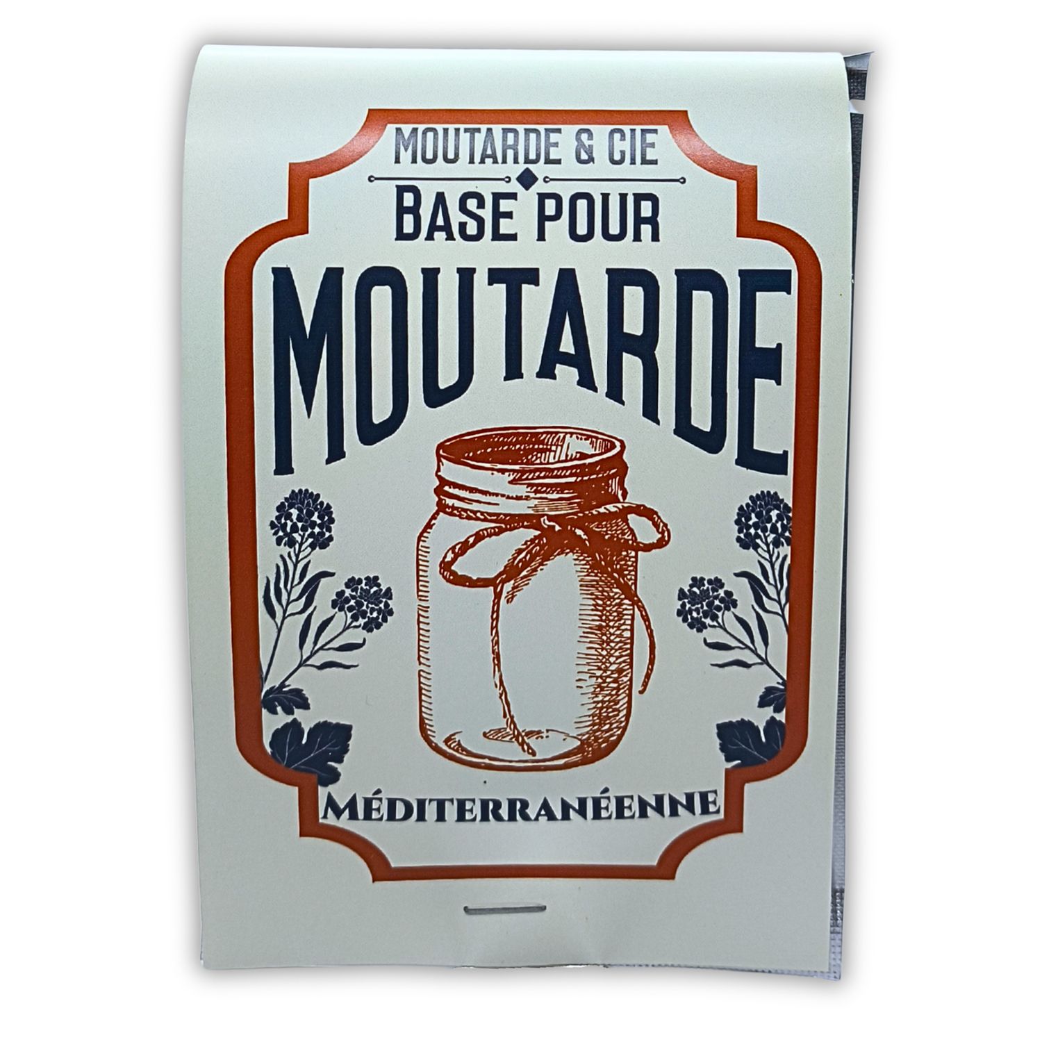 Moutarde maison méditerranéenne 50 g - Lot de 12 | Cartonnette