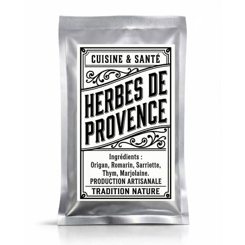 Herbes de Provence 30g — Sachet fraîcheur rétro artisanal