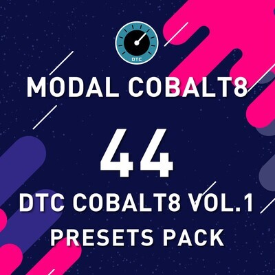 Modal Cobalt8 - DTC Cobalt8 Vol.1 - 44 Preset Pack