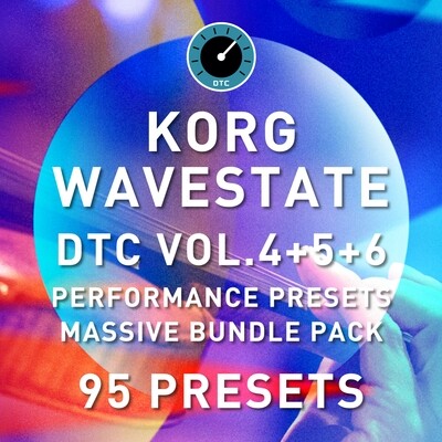 Korg Wavestate - DTC Vol.4+5+6 Bundle - 95 Performance Presets